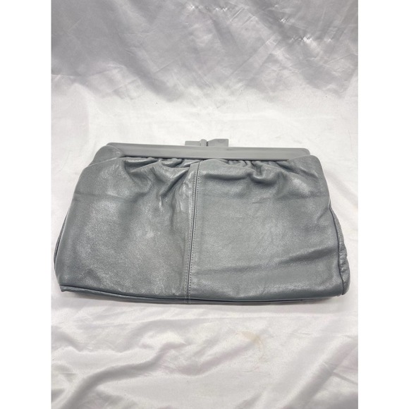 VTG Italian leather Joan Harper clutch/bag - Picture 5 of 12